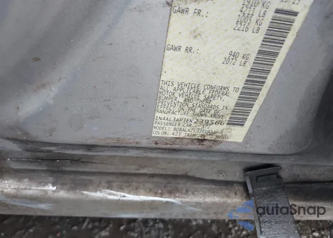 2014 Nissan Altima 2.5 Sl из США, поврежденный, VIN 1N4AL3AP3EN239566